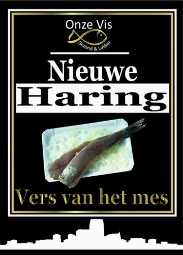 Nieuwe haring zwart goud 06