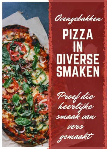 Pizza in diverse smaken